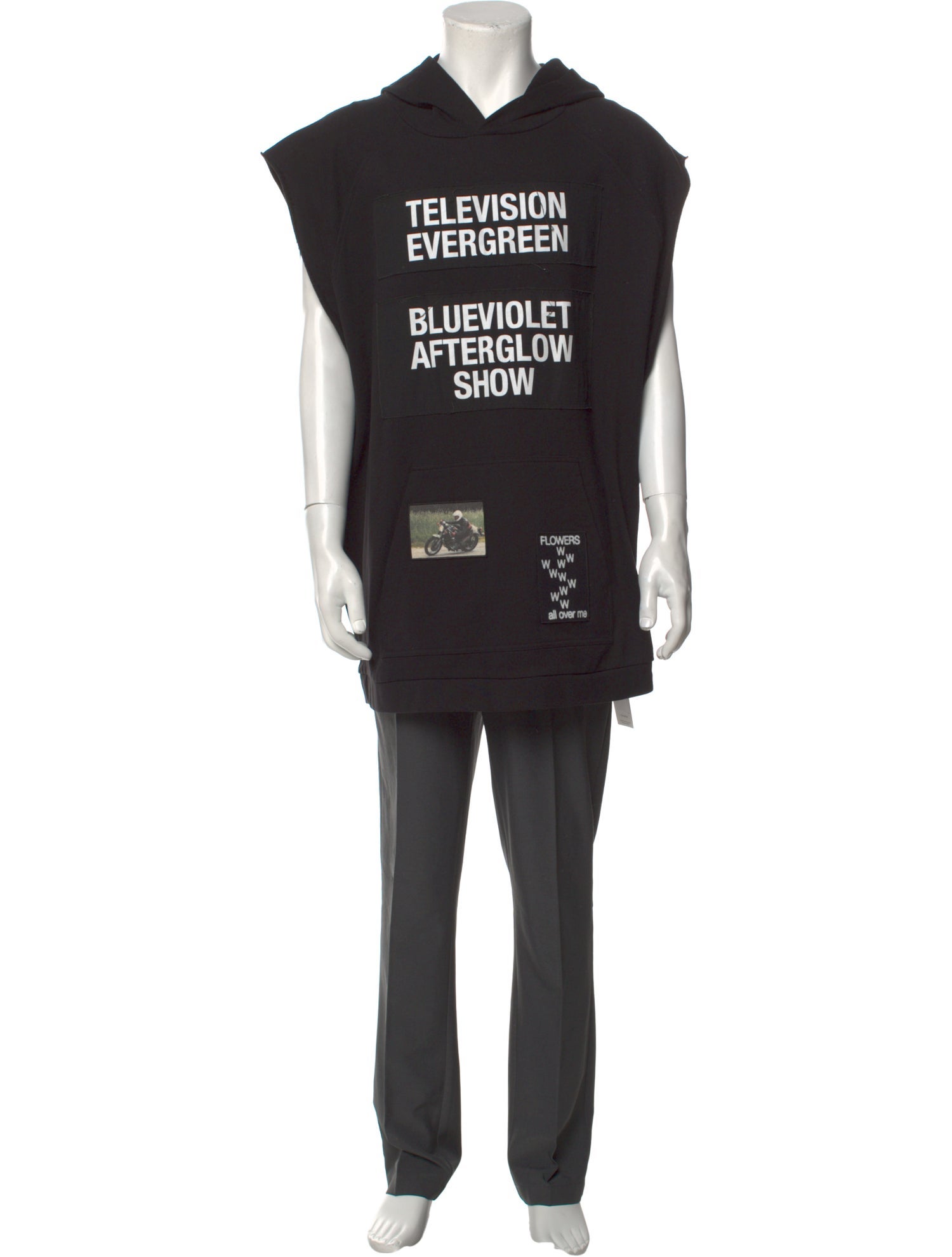 Raf Simons 2021 Graphic Print Hoodie