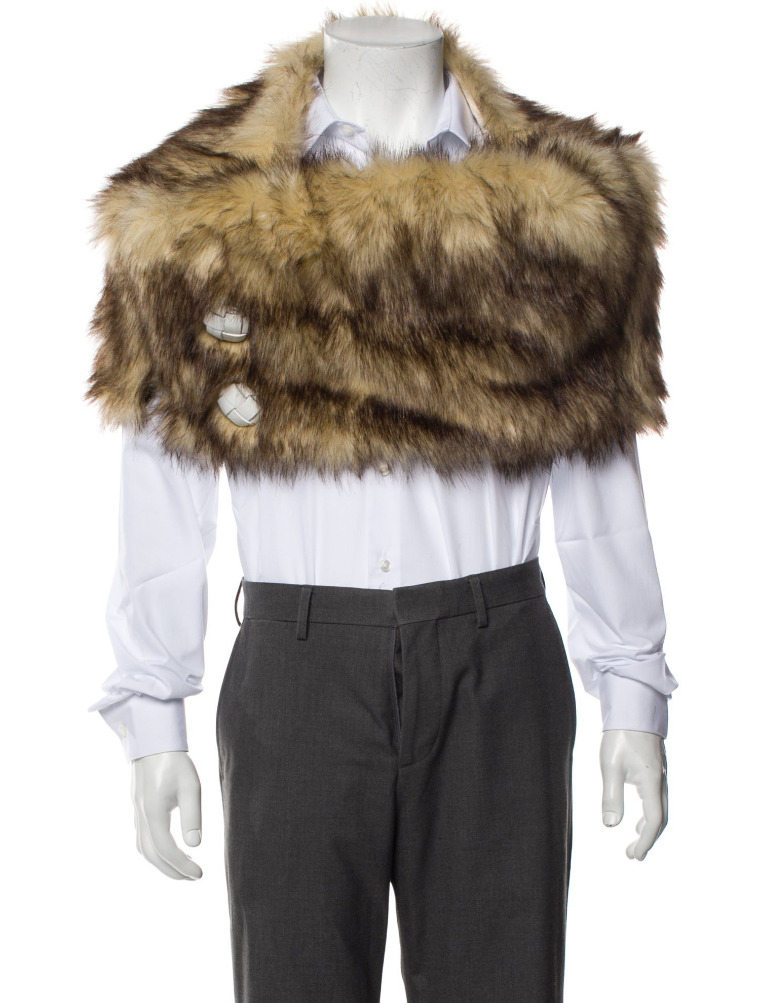 Raf Simons 2020 Faux Fur Windbreaker