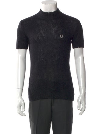 Raf Simons x Fred Perry Turtleneck Short Sleeve Polo Sweater