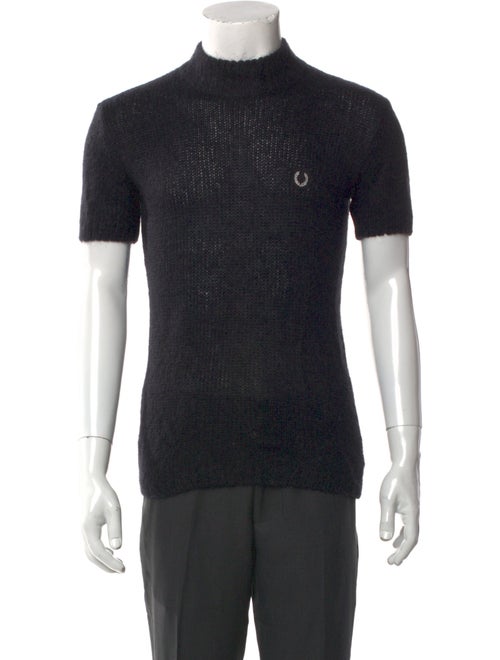 Raf Simons x Fred Perry Turtleneck Short Sleeve Polo Sweater