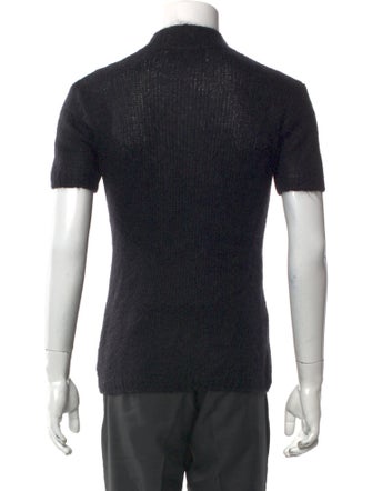 Raf Simons x Fred Perry Turtleneck Short Sleeve Polo Sweater