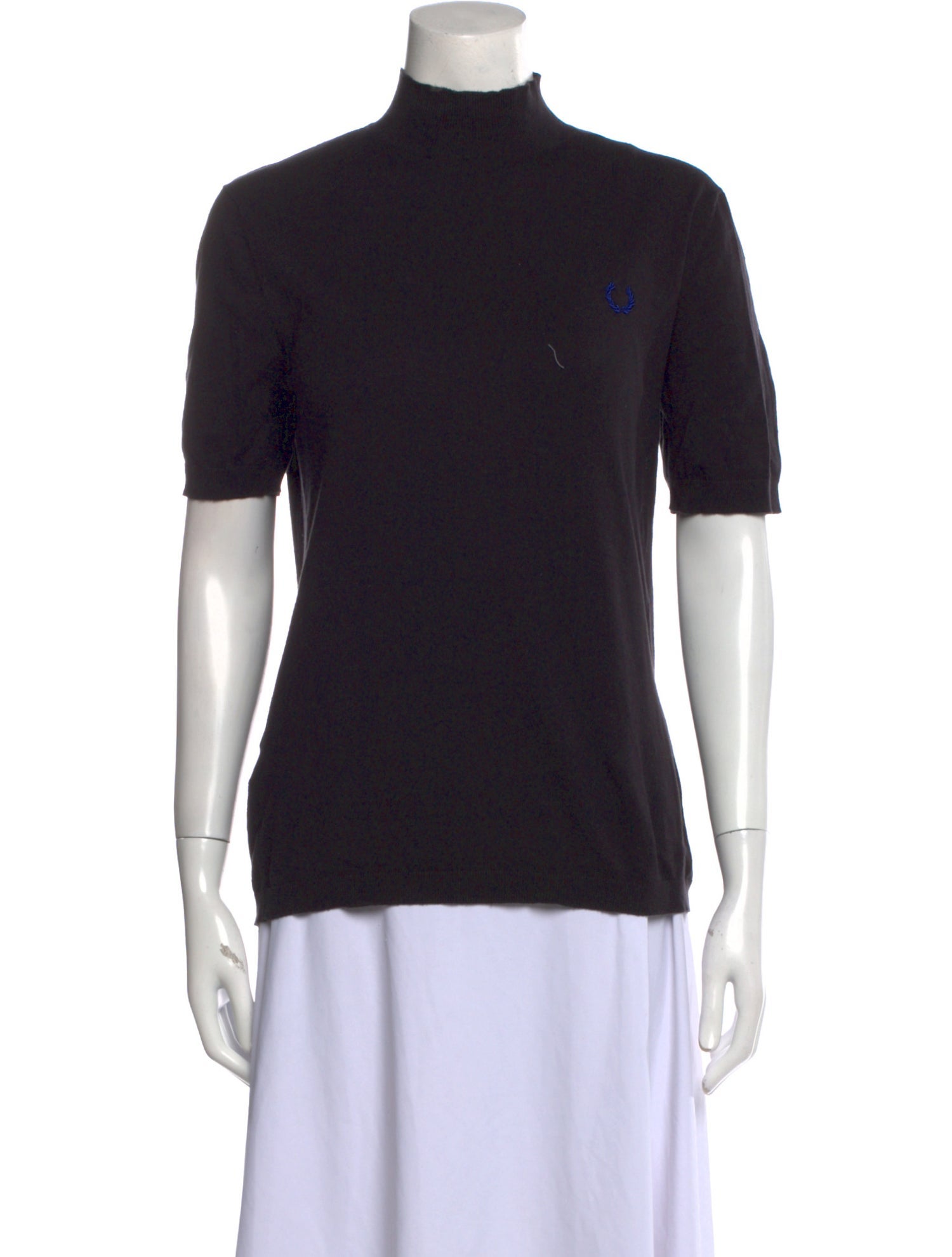 Raf Simons x Fred Perry Mock Neck Short Sleeve T-Shirt