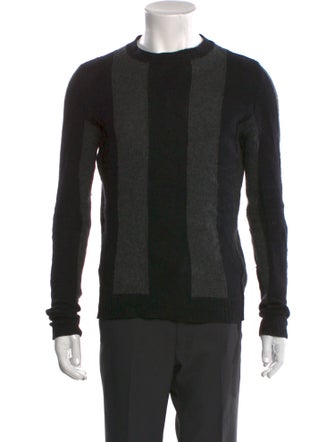 Raf Simons Virgin Wool Crew Neck Cardigan