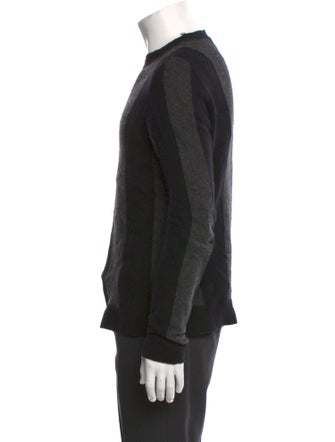 Raf Simons Virgin Wool Crew Neck Cardigan