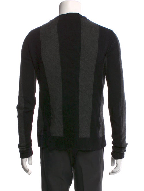 Raf Simons Virgin Wool Crew Neck Cardigan