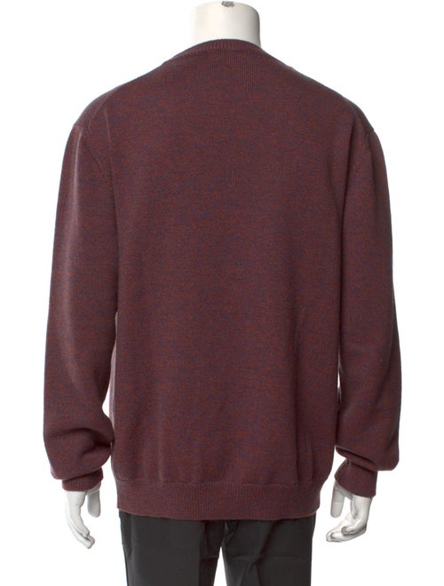 Raf Simons Virgin Wool Graphic Print Pullover