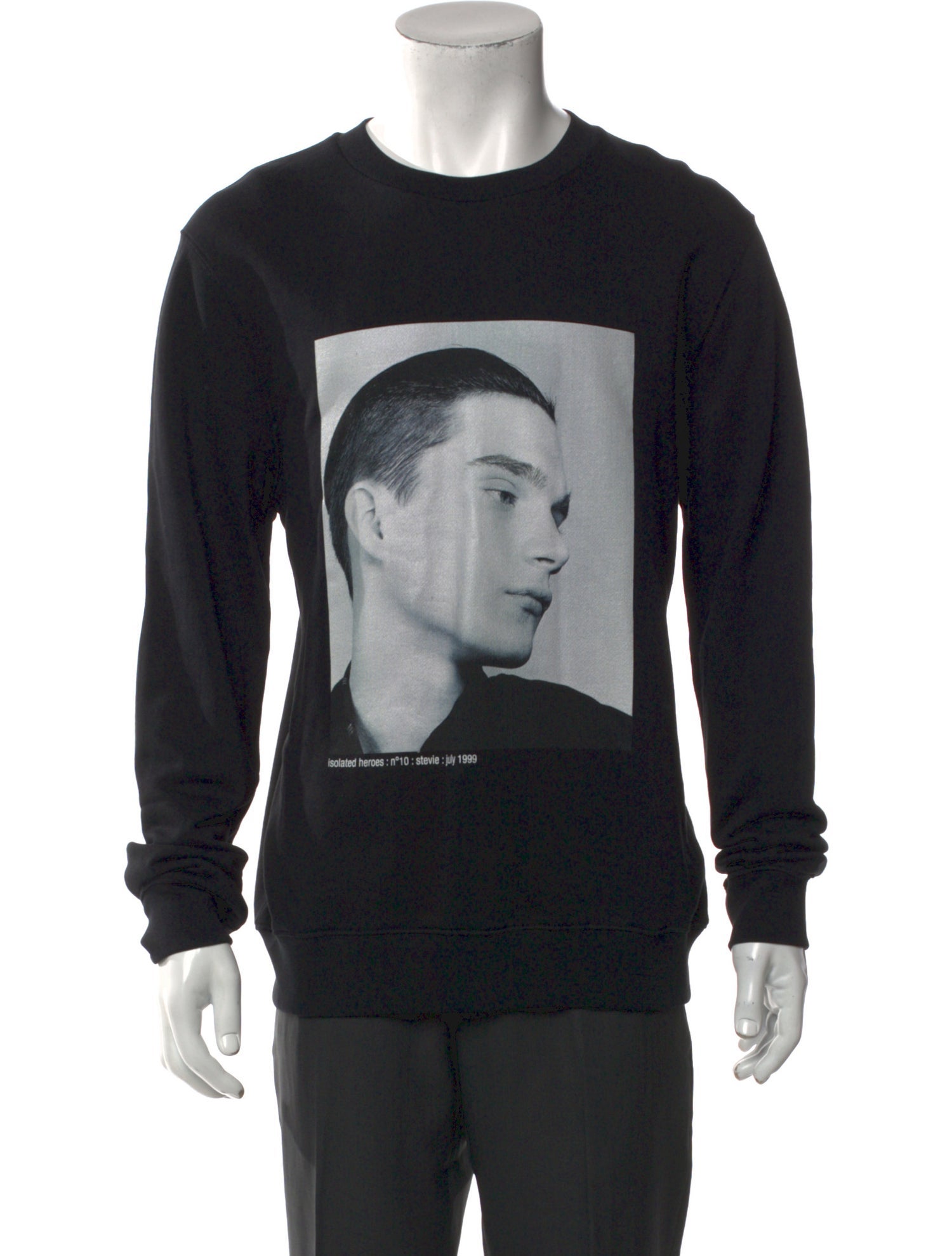 Raf Simons Rollercoaster Collage Sweatshirt - Black