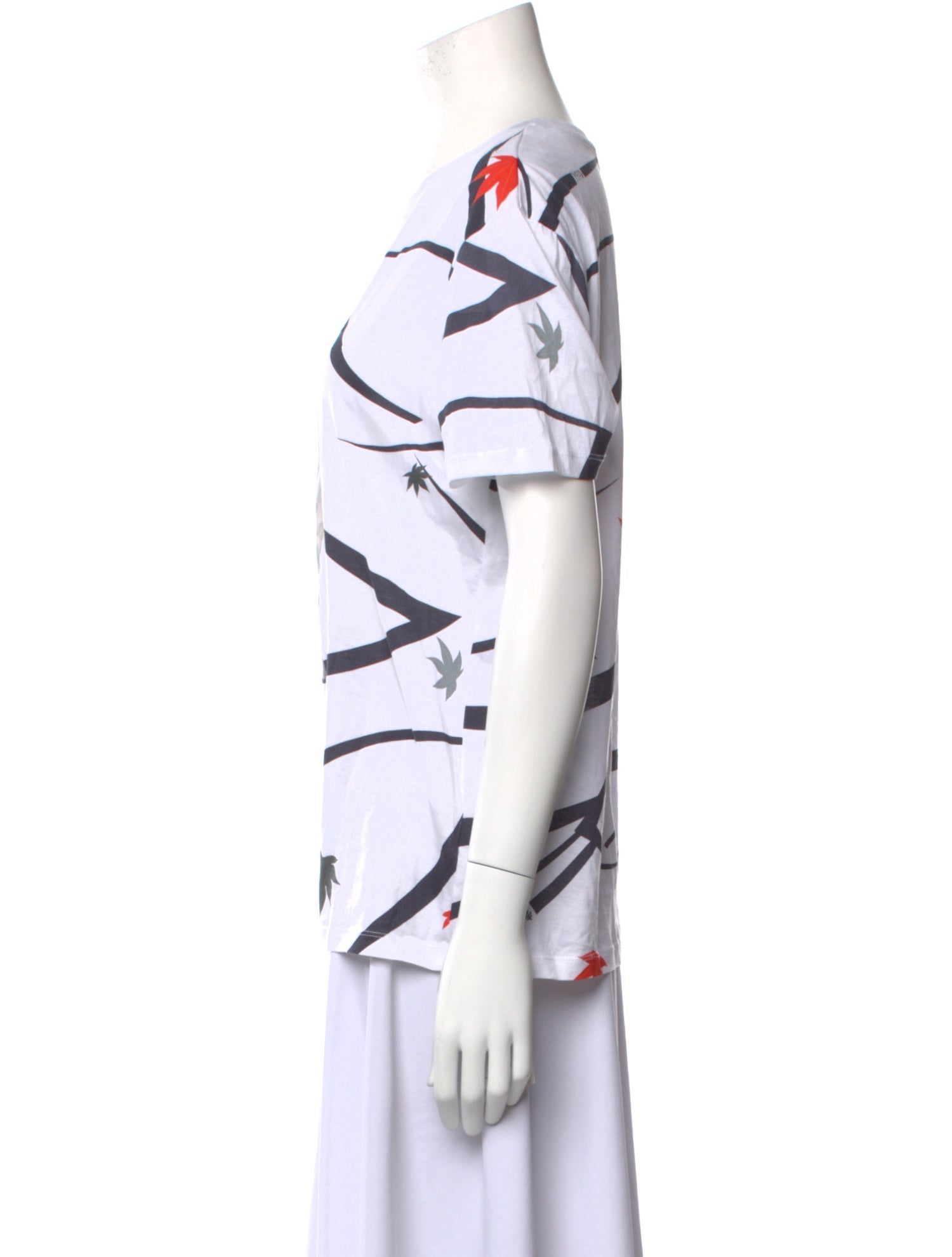 Raf Simons Graphic Print Crew Neck T-Shirt