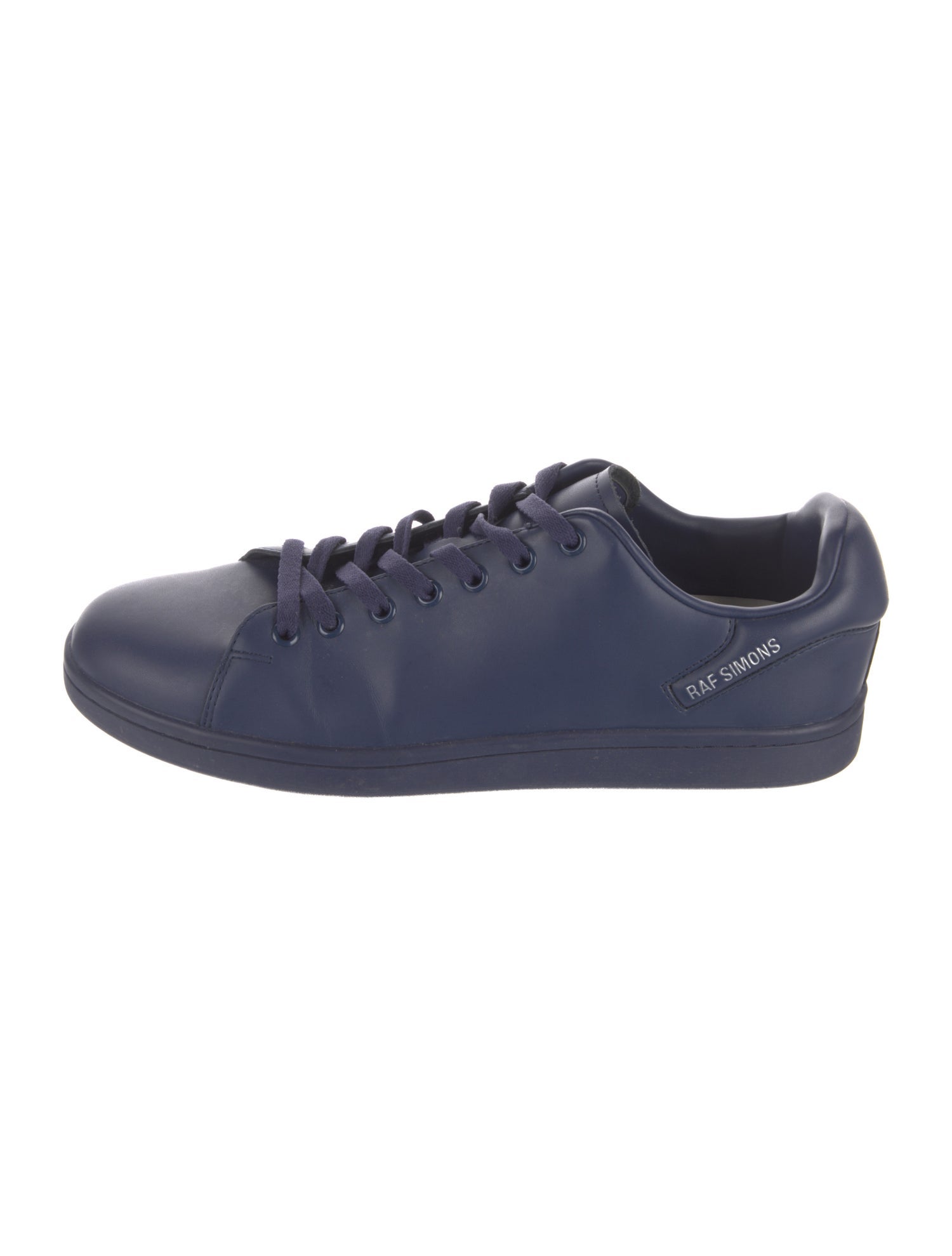 Raf Simons Leather Printed Sneakers