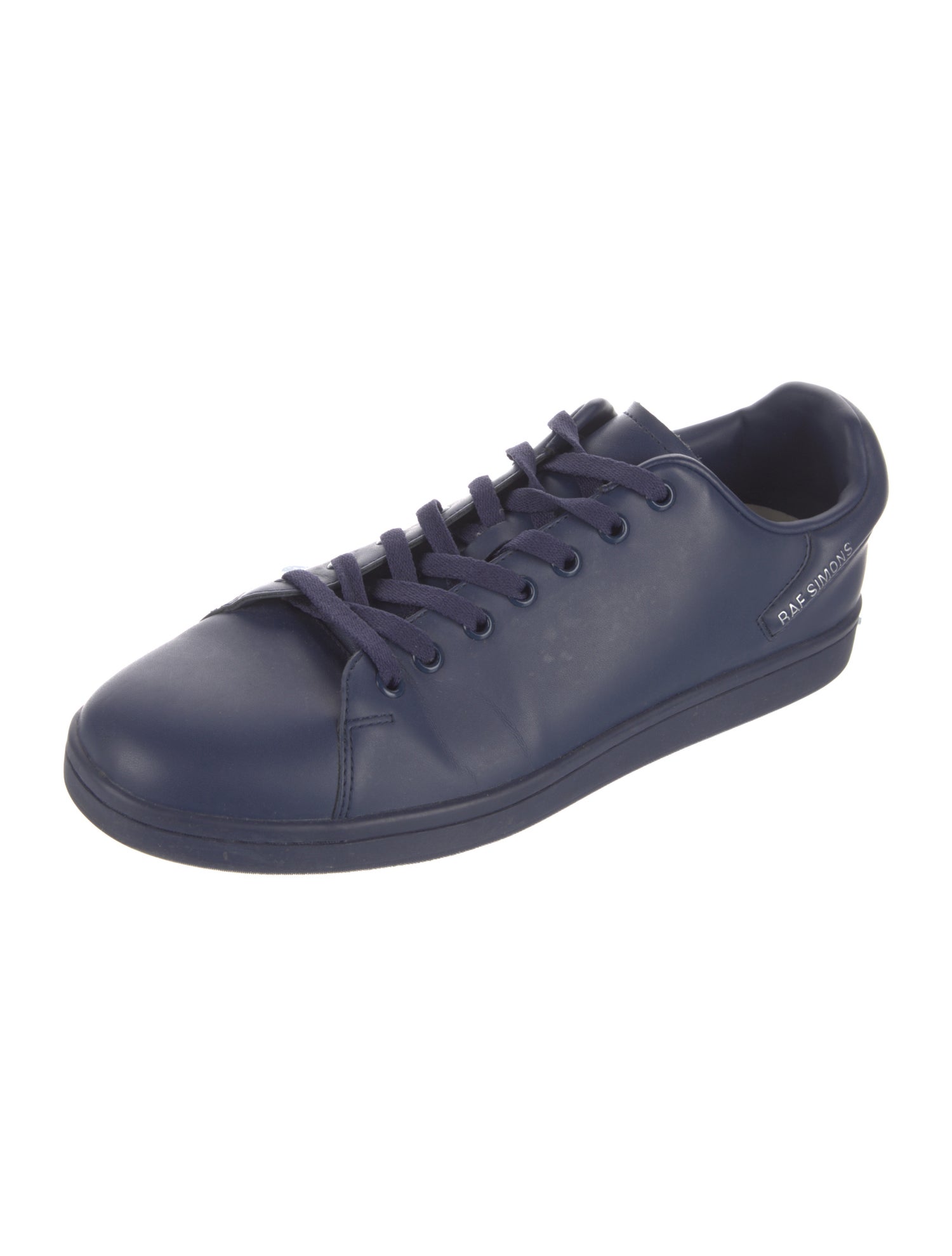 Raf Simons Leather Printed Sneakers