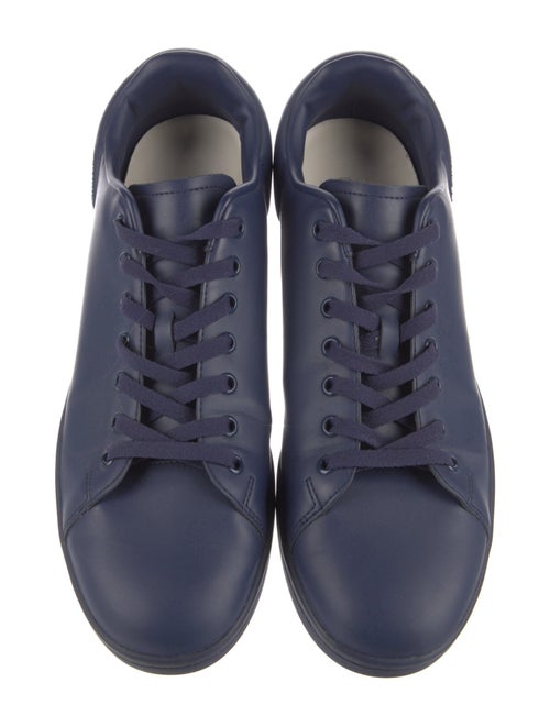 Raf Simons Leather Printed Sneakers