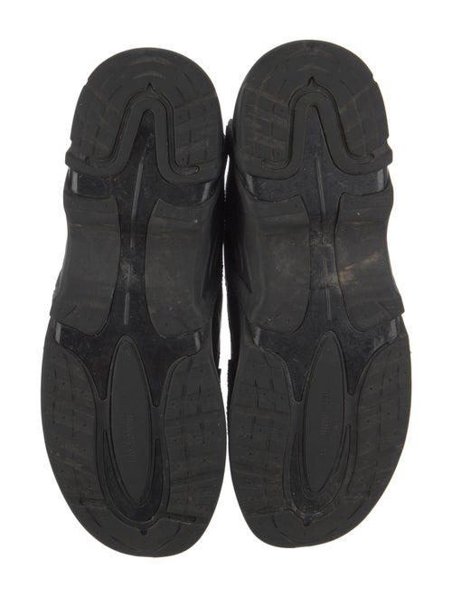 Raf Simons Leather Trim Embellishment Boots