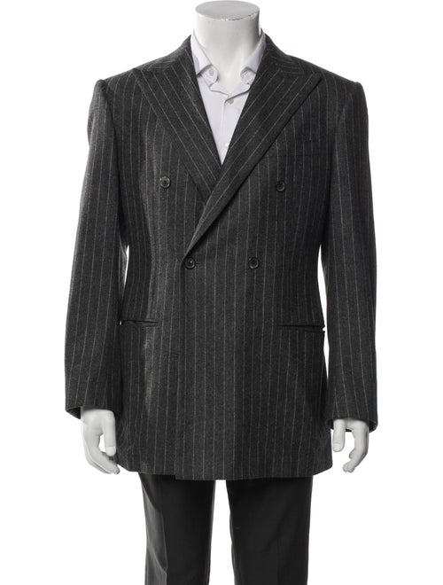 Raf Simons Wool Striped Blazer