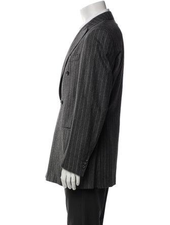 Raf Simons Wool Striped Blazer