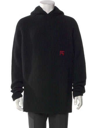 Raf Simons Virgin Wool Crew Neck Hoodie