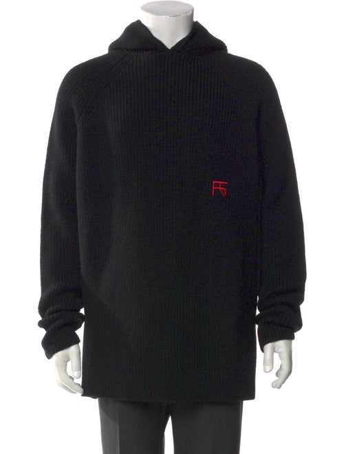 Raf Simons Virgin Wool Crew Neck Hoodie