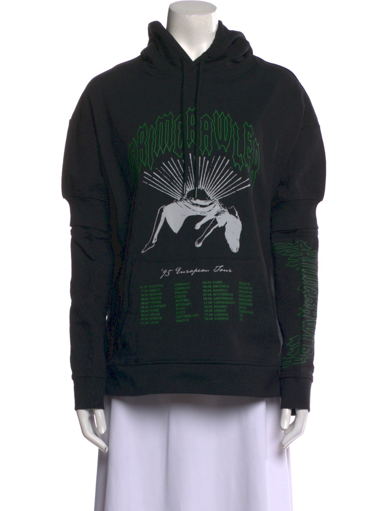 Raf Simons Graphic Print Crew Neck Sweatshirt w/ Tags