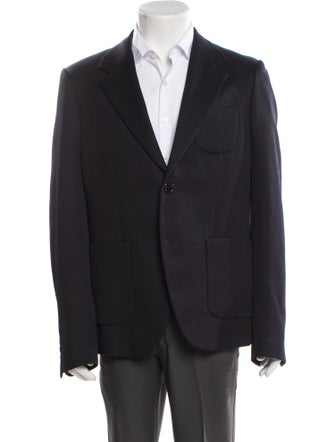 Raf Simons 2022 Embroidered Accent Blazer