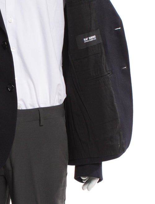 Raf Simons 2022 Embroidered Accent Blazer