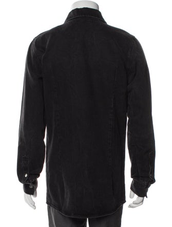 Raf Simons Graphic Print Denim Jacket