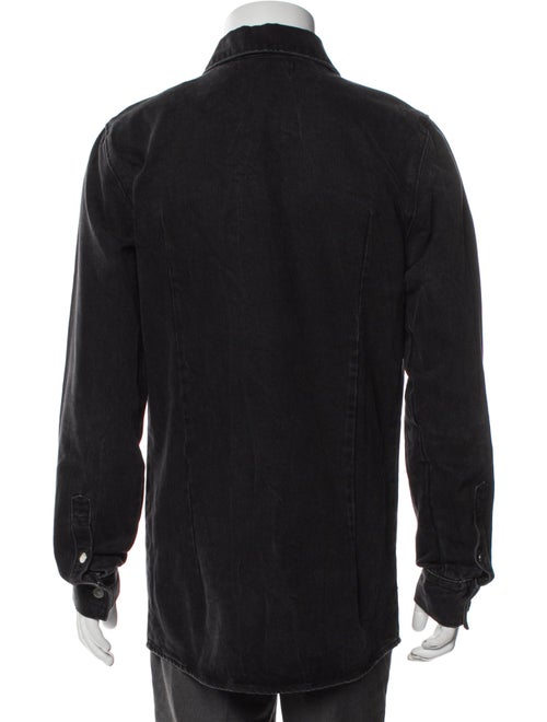 Raf Simons Graphic Print Denim Jacket