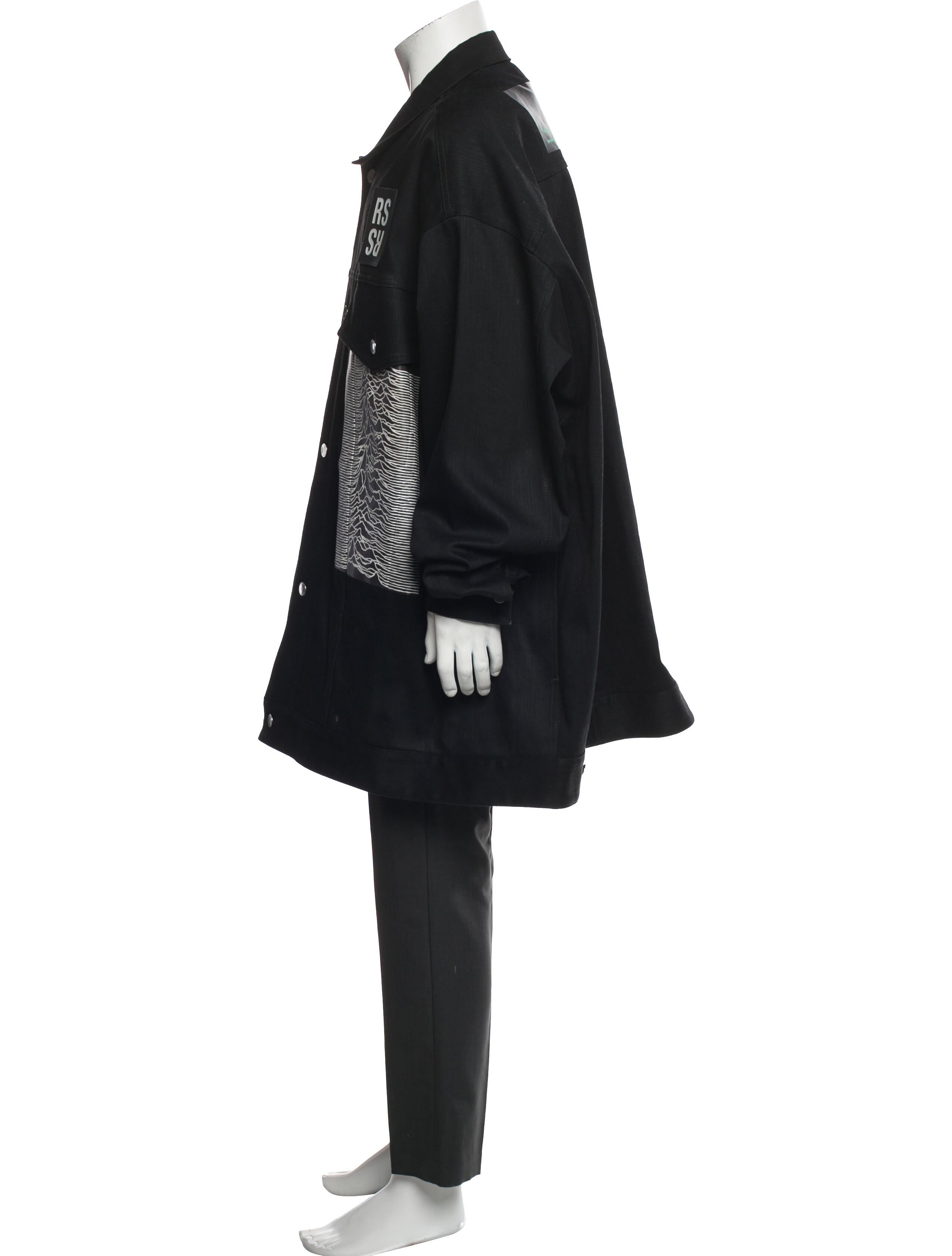 Raf Simons Graphic Print Parka