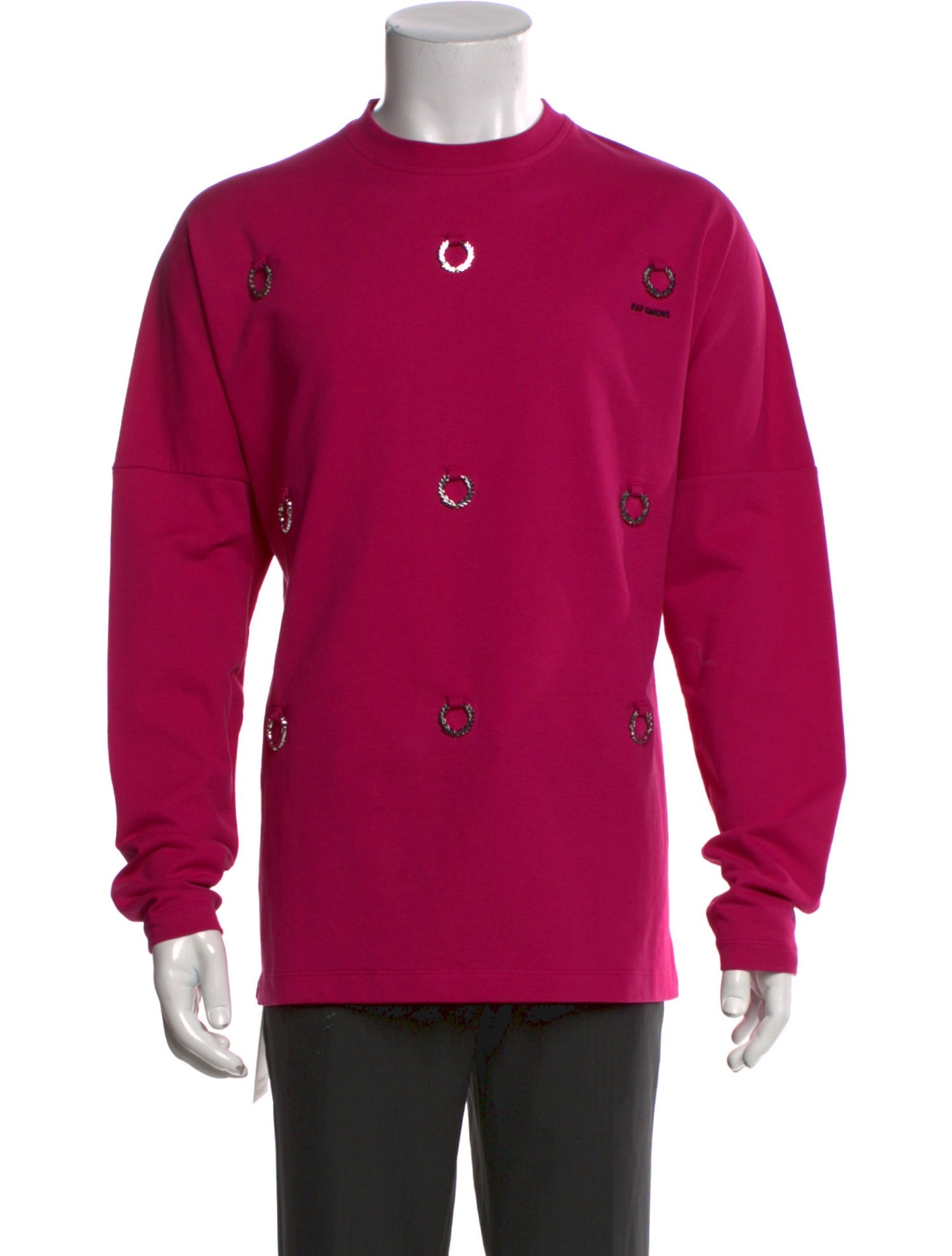 Raf Simons x Fred Perry Crew Neck Long Sleeve T-Shirt