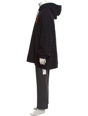 Raf Simons 2023 R Embroidered Logo Hoodie