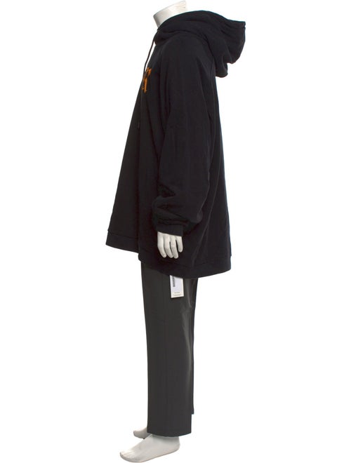 Raf Simons 2023 R Embroidered Logo Hoodie