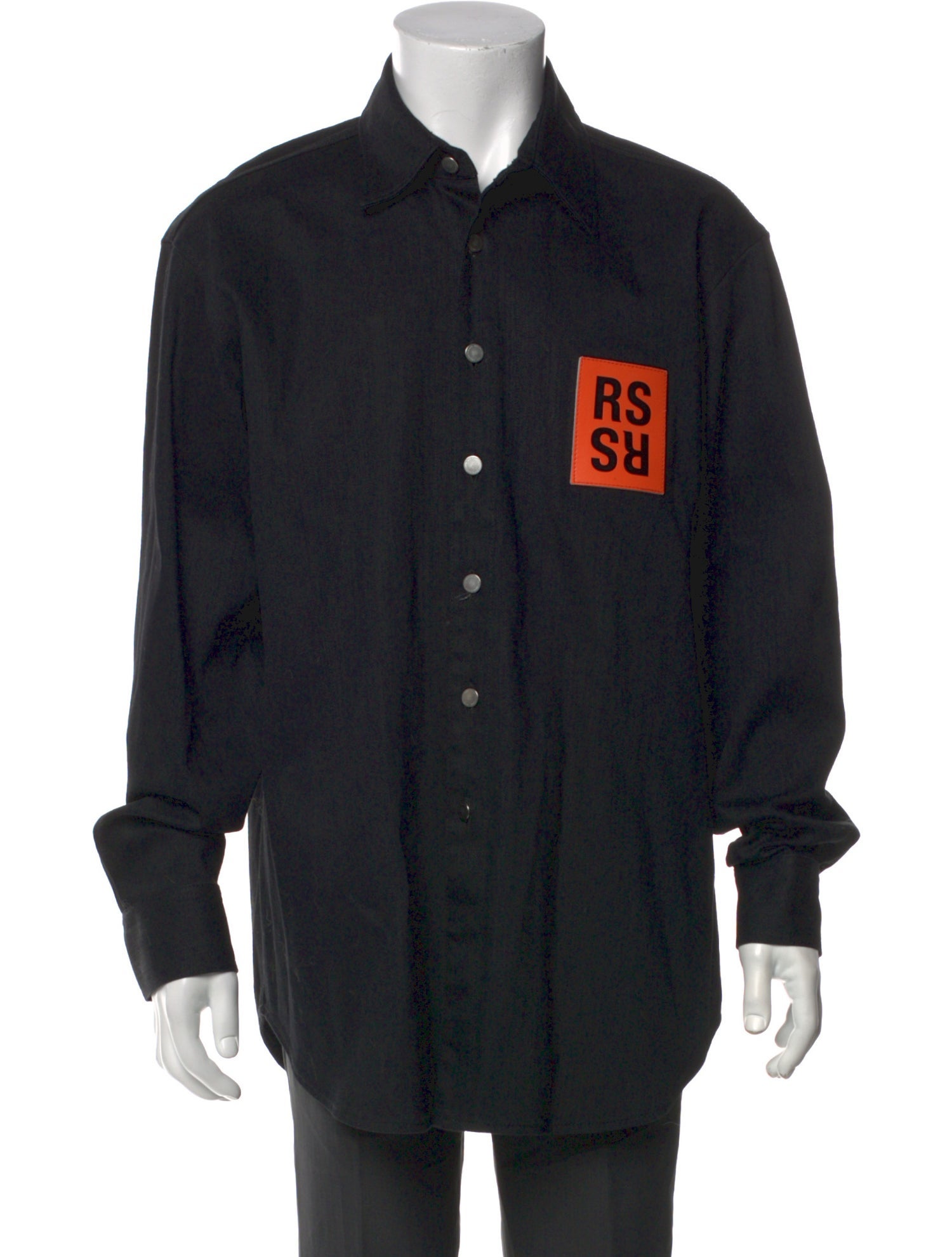 Raf Simons Graphic Print Long Sleeve Shirt