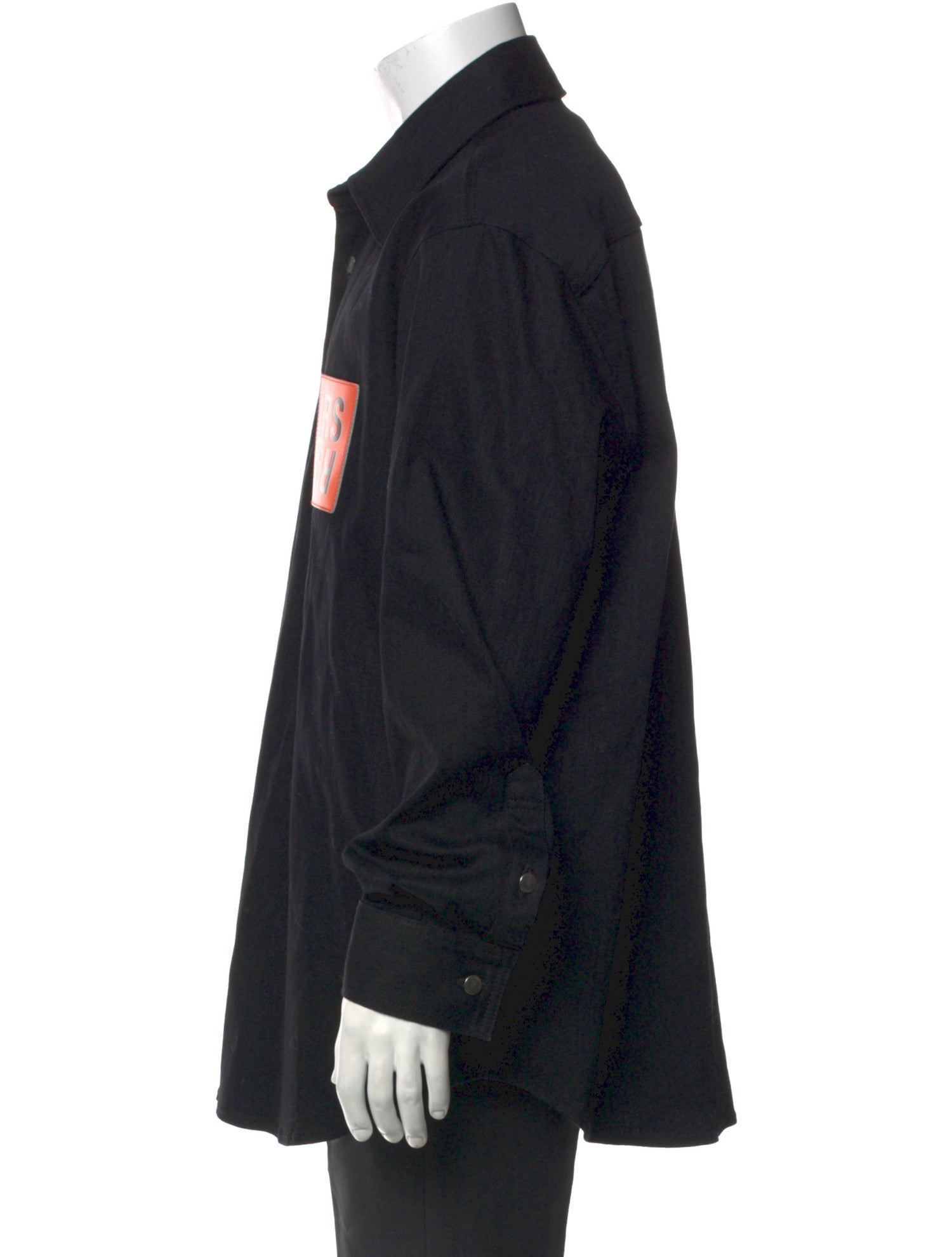 Raf Simons Graphic Print Long Sleeve Shirt