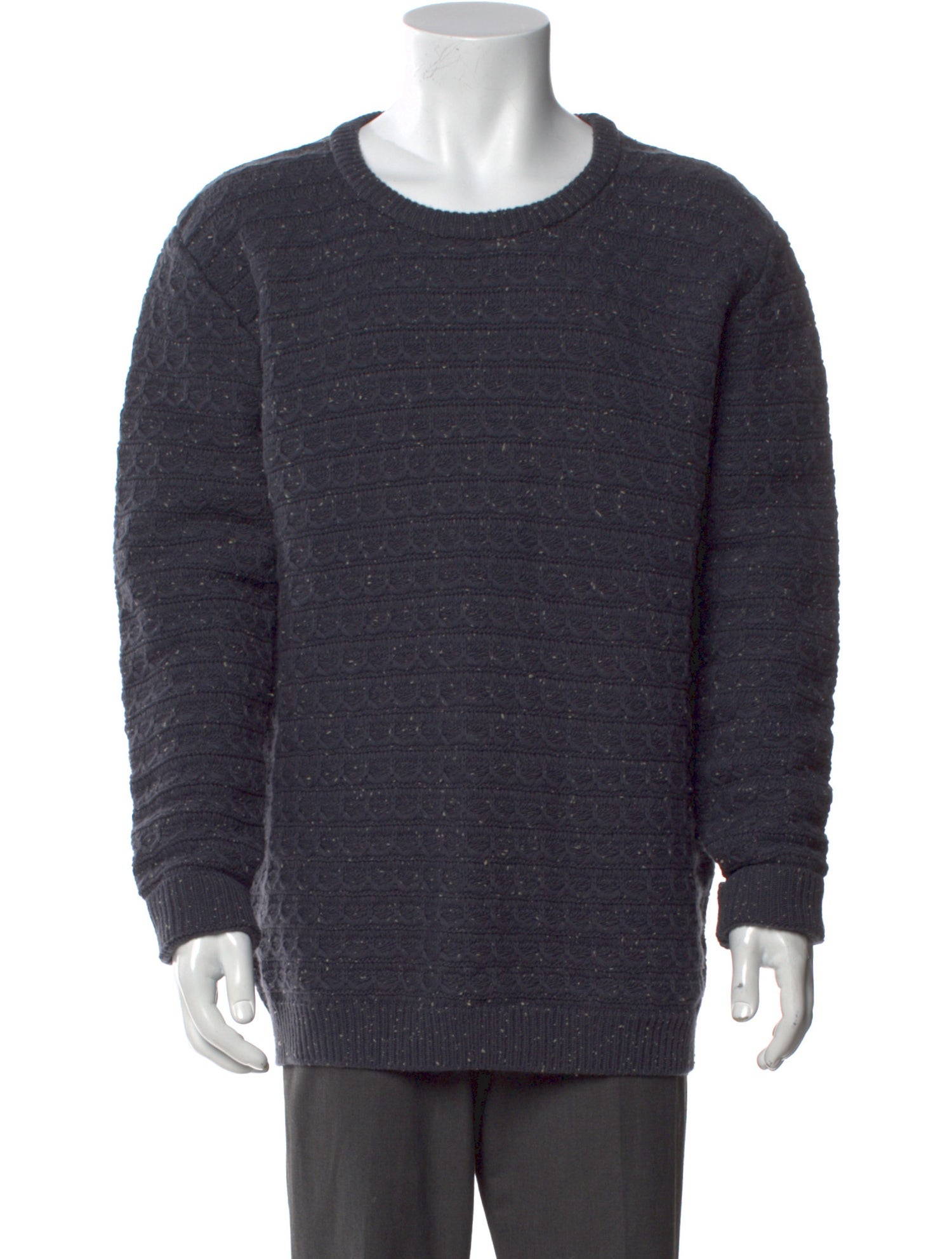 Raf Simons Merino Wool Scoop Neck Pullover