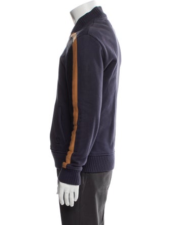 Raf Simons x Fred Perry Striped Bomber Jacket