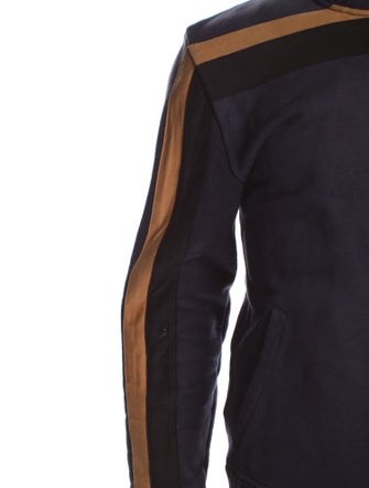 Raf Simons x Fred Perry Striped Bomber Jacket