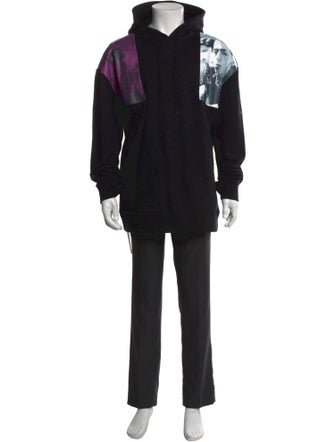 Raf Simons x Fred Perry Printed Crew Neck Hoodie