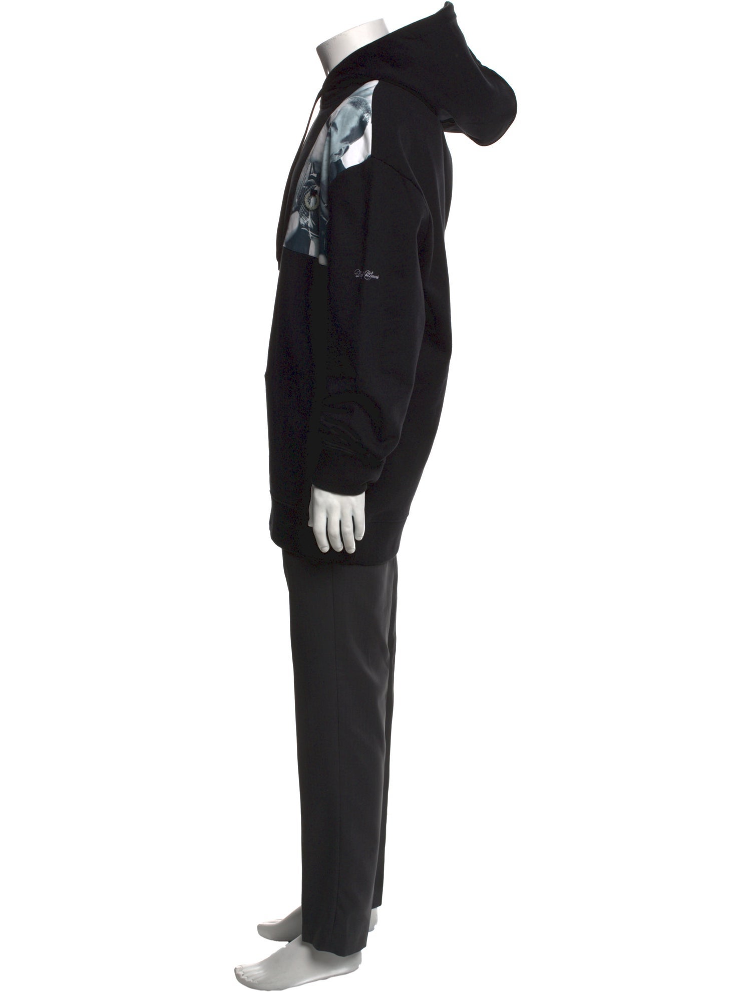 Raf Simons x Fred Perry Printed Crew Neck Hoodie