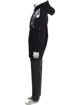 Raf Simons x Fred Perry Printed Crew Neck Hoodie