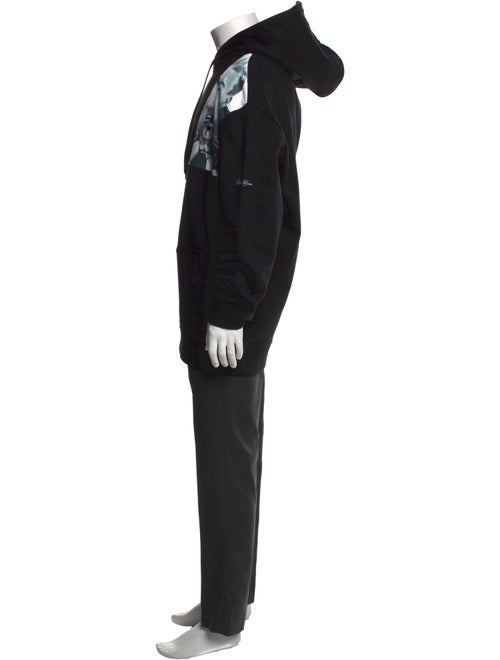 Raf Simons x Fred Perry Printed Crew Neck Hoodie