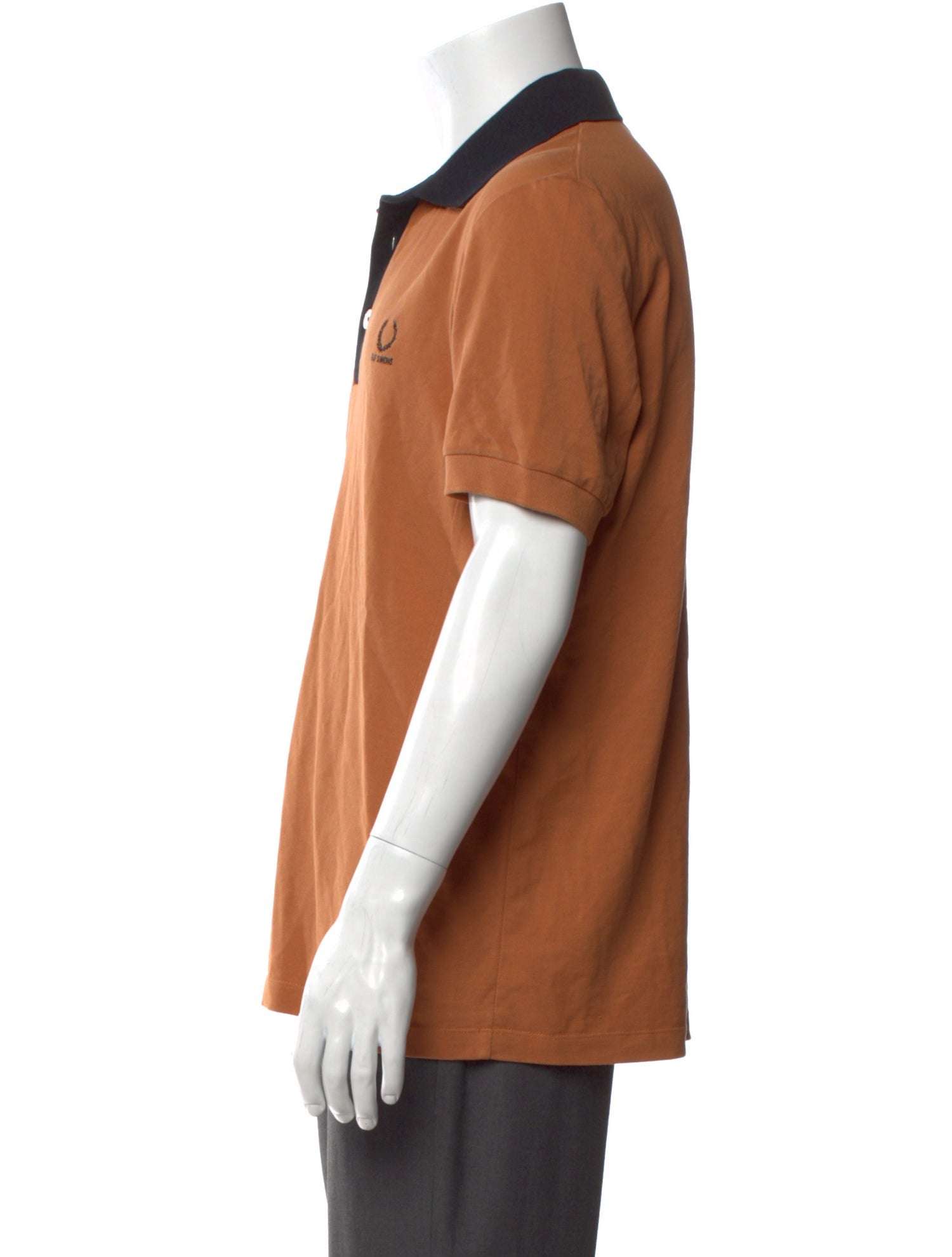 Raf Simons Collar Short Sleeve Polo Shirt