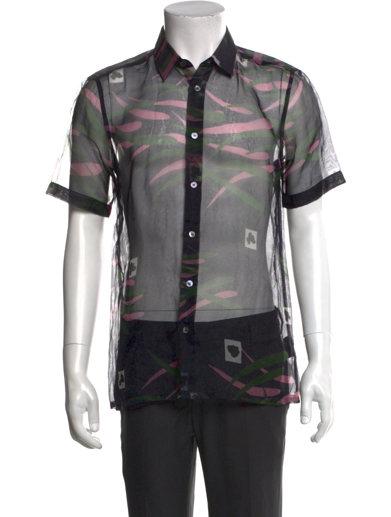 Raf Simons Printed Short Sleeve Shirt