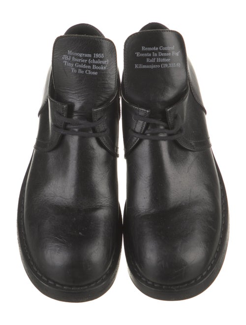 Raf Simons 2020 Text Derby Derby Shoes