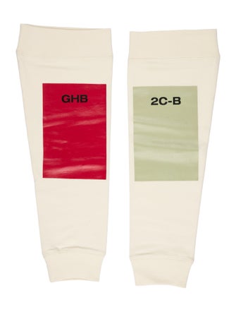 Raf Simons pattern drug sleeves