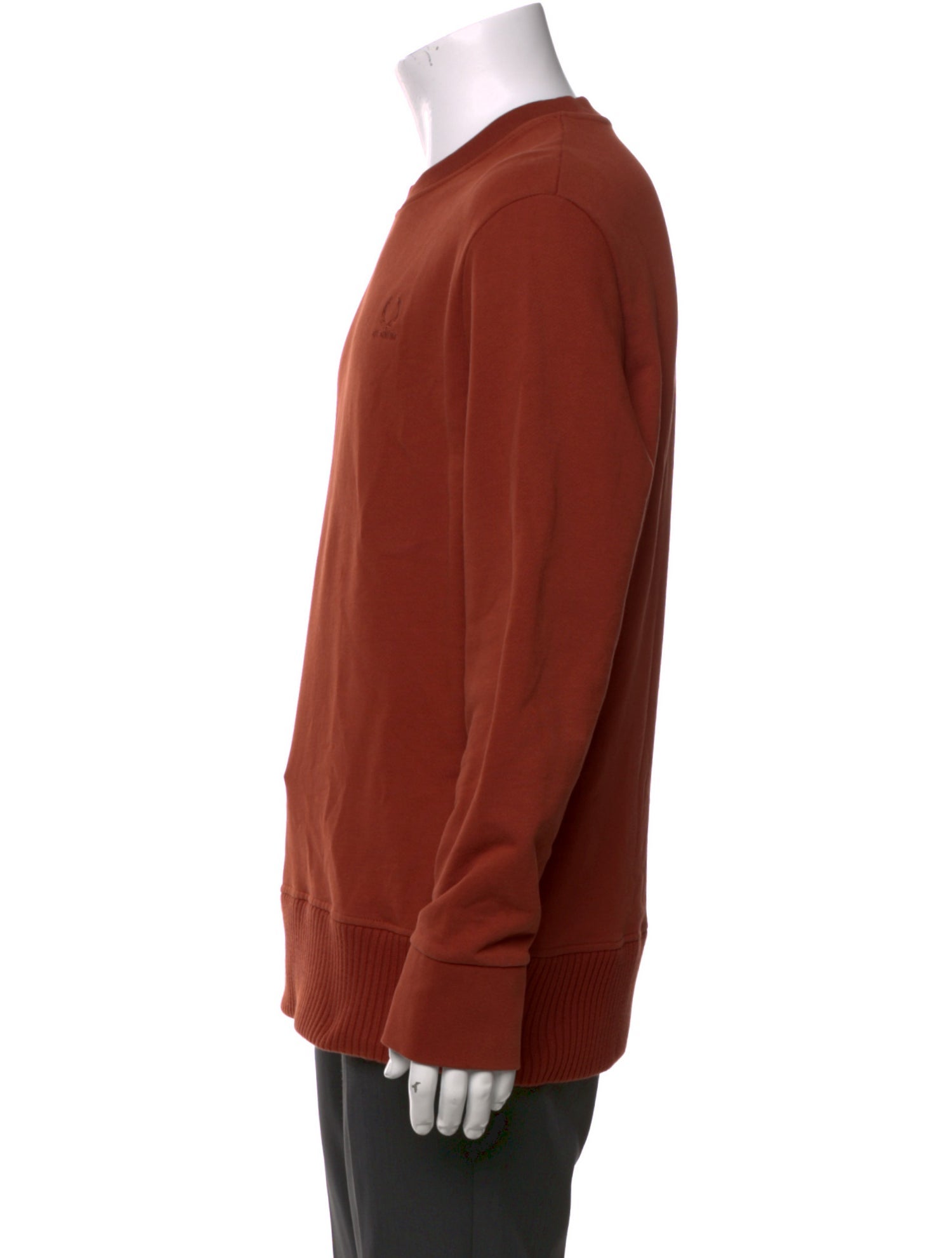Raf Simons x Fred Perry Crew Neck Long Sleeve Sweatshirt
