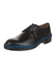 Raf Simons Leather Chain-Link Accents Derby Shoes