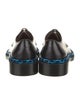 Raf Simons Leather Chain-Link Accents Derby Shoes