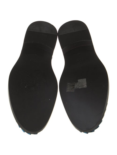 Raf Simons Leather Chain-Link Accents Derby Shoes