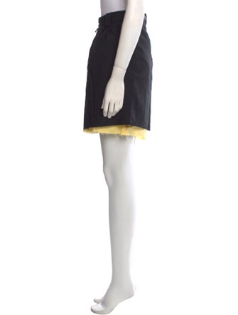 Raf Simons Fringe Trim Accent Knee-Length Skirt