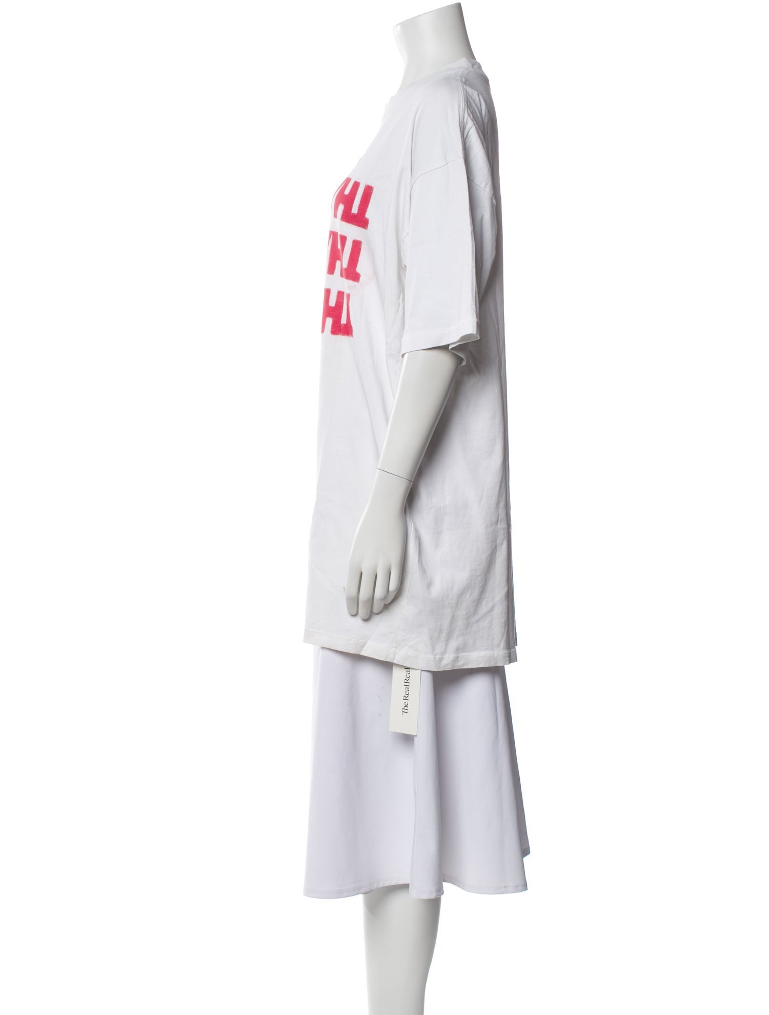 Raf Simons Graphic Print Crew Neck T-Shirt