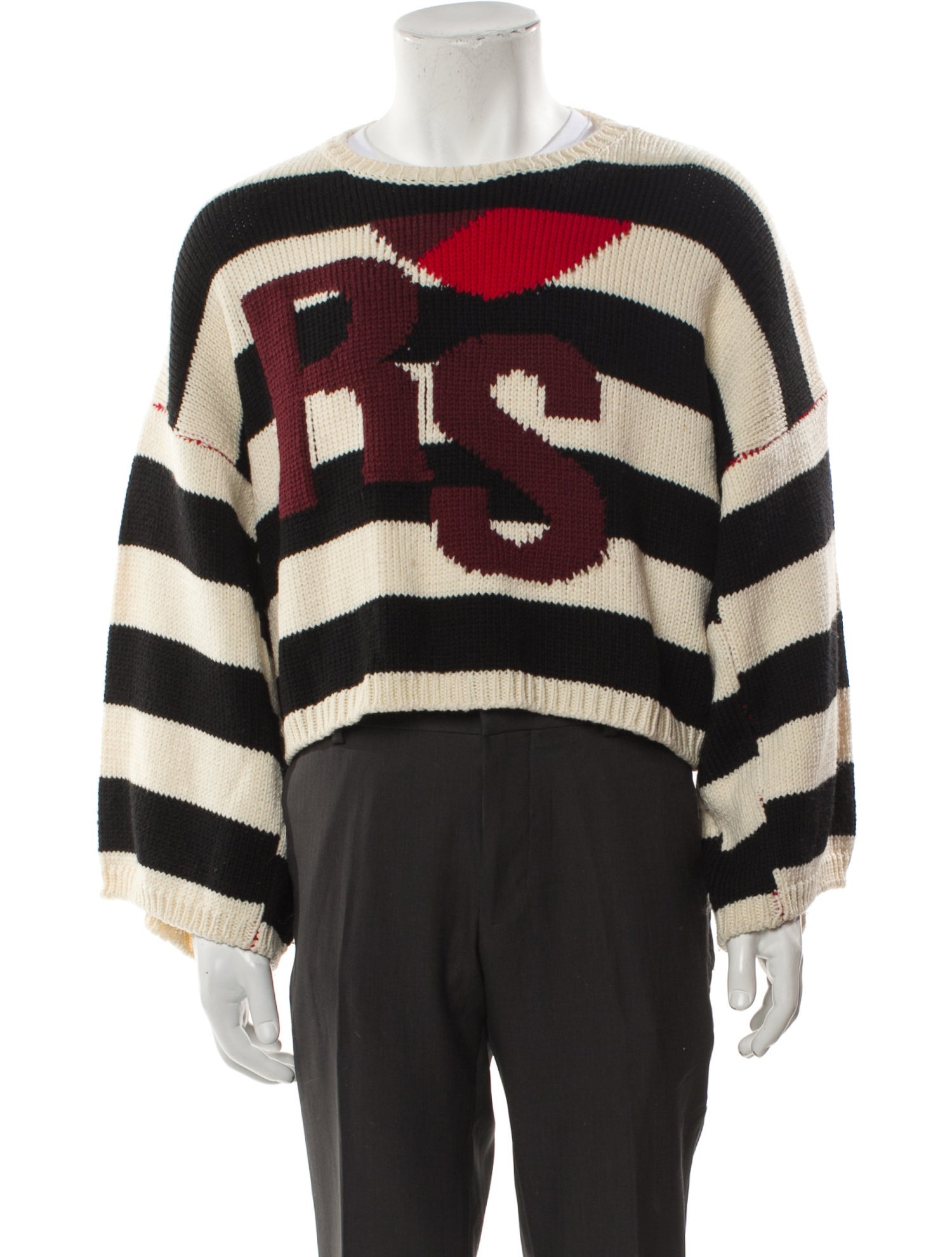 Raf Simons 2022 Merino Wool Polo Sweater