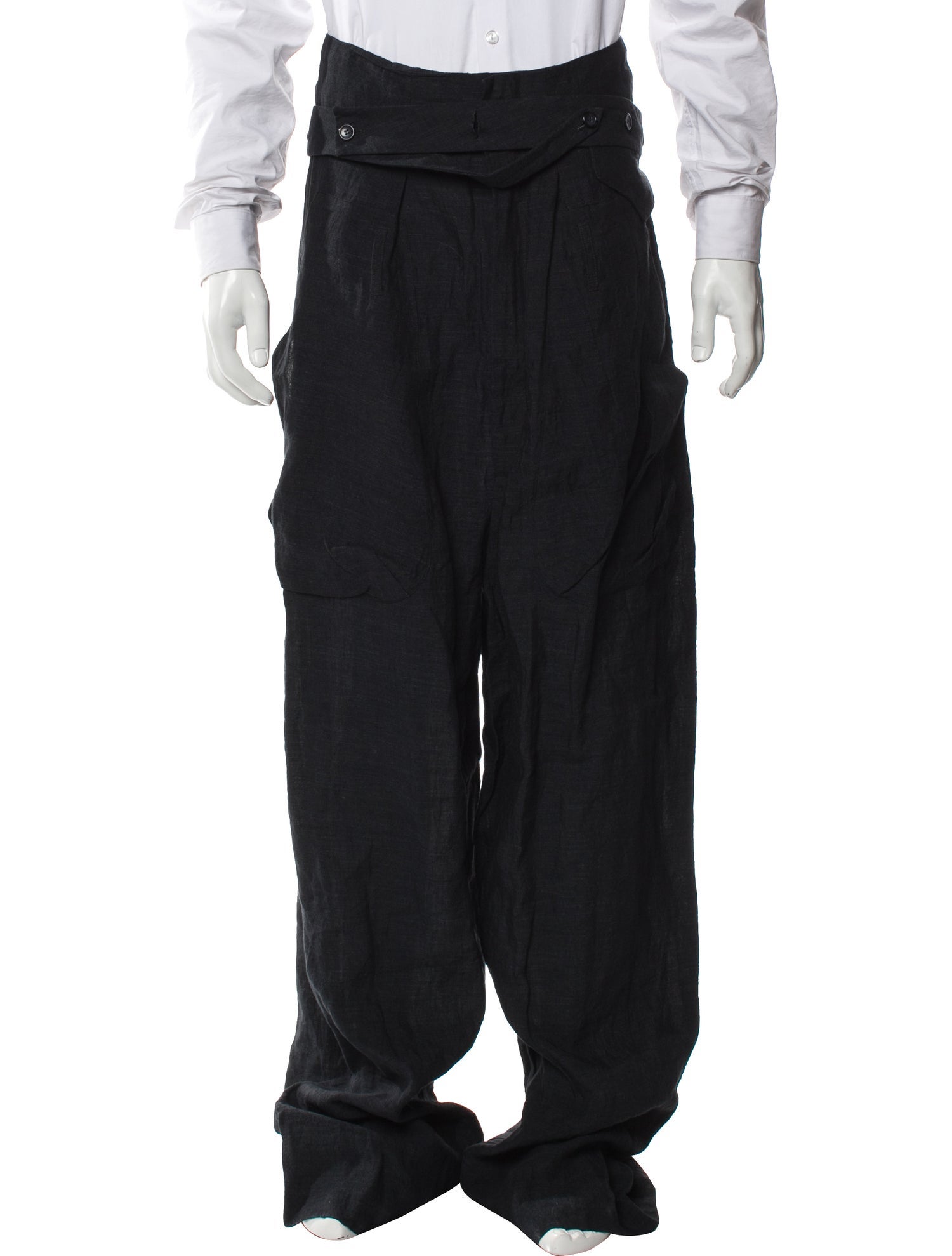 Raf Simons Vintage 2006 Wide-Leg Pants